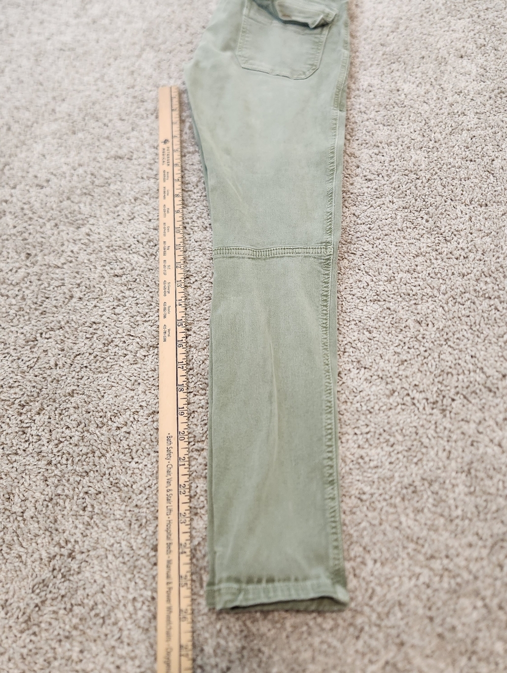 Current Elliot The Conductor Skinny Cargo Pant Size 25 - Picture 10 of 10